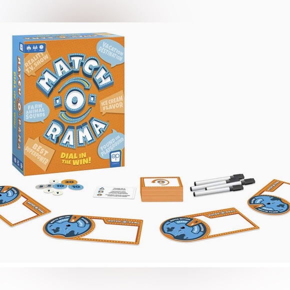 USAOPOLY Match-O-Rama Family Board Game Press Your Luck Matching Game Fun New - Picture 7 of 9